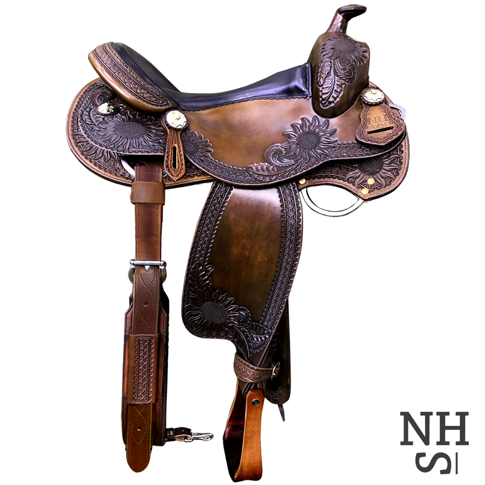 Western Dressage Saddle—Natural Horsemanship Saddles®️