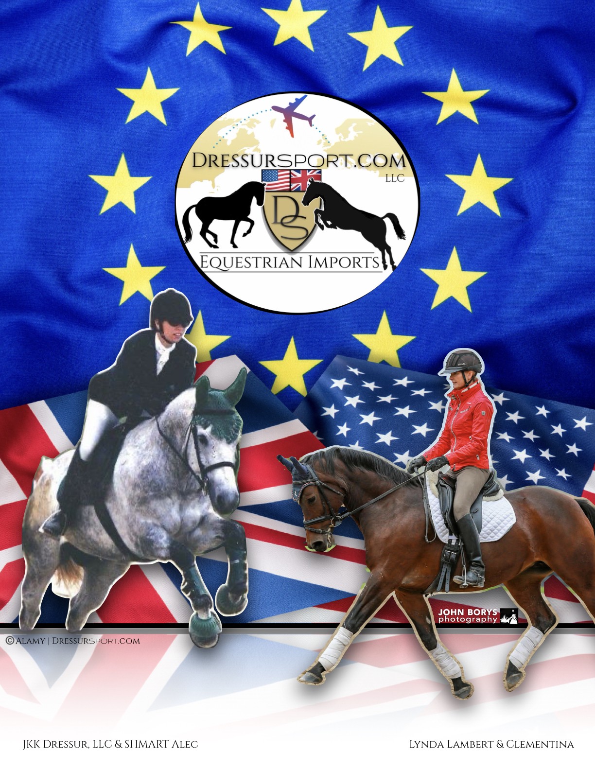 Photos: JKK Dressur, LLC | John Borys©️ Photography | Riders: Jesse Kassner & Lynda Lambert | Horses: Shmart Alec & Graffiri