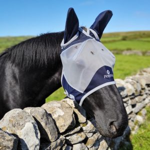 Ferdia🇮🇪Equine “High King” Padded (Head Collar) Fly Mask